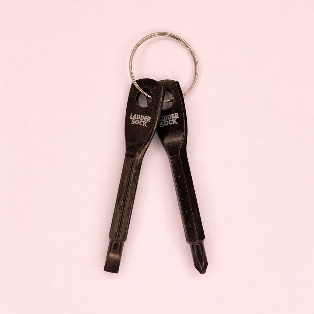 Screwdriver Keychain - Black